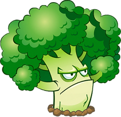brocoli - légume - alimentation - smiley émoticône émoji cartoon clipart illustration - artémotic