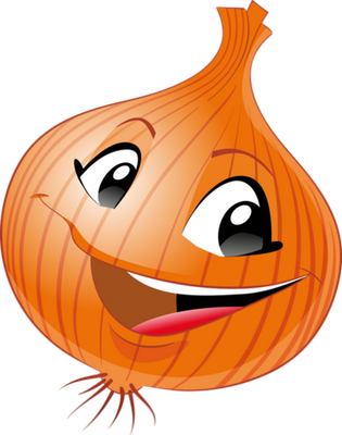 oignon - légume - alimentation - smiley émoticône émoji cartoon clipart illustration - artémotic