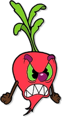 radis - légume - alimentation - smiley émoticône émoji cartoon clipart illustration - artémotic