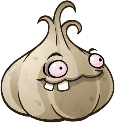 ail - légume - alimentation - smiley émoticône émoji cartoon clipart illustration - artémotic