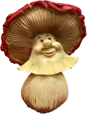 champignon - légume - alimentation - smiley émoticône émoji cartoon clipart illustration - artémotic