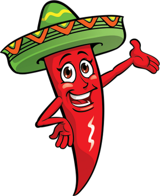 piment - légume - alimentation - smiley émoticône émoji cartoon clipart illustration - artémotic