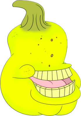courge - légume - alimentation - smiley émoticône émoji cartoon clipart illustration - artémotic