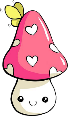 champignon - légume - alimentation - smiley émoticône émoji cartoon clipart illustration - artémotic