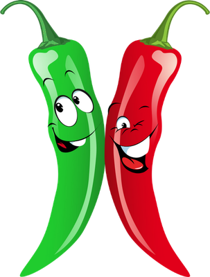 piment - légume - alimentation - smiley émoticône émoji cartoon clipart illustration - artémotic