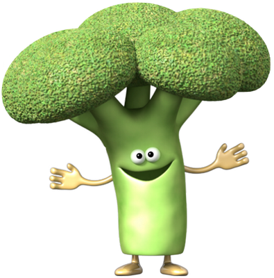 brocoli - légume - alimentation - smiley émoticône émoji cartoon clipart illustration - artémotic