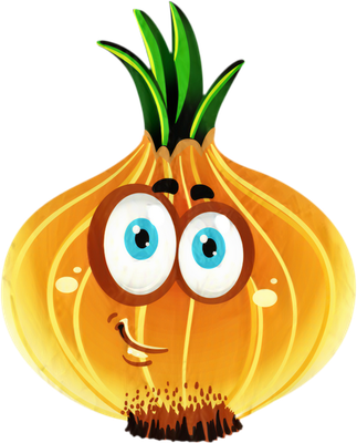 oignon - légume - alimentation - smiley émoticône émoji cartoon clipart illustration - artémotic