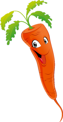 carotte - légume - alimentation - smiley émoticône émoji cartoon clipart illustration - artémotic