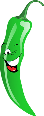 piment - légume - alimentation - smiley émoticône émoji cartoon clipart illustration - artémotic