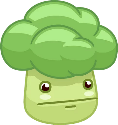 brocoli - légume - alimentation - smiley émoticône émoji cartoon clipart illustration - artémotic