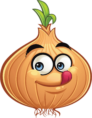 oignon - légume - alimentation - smiley émoticône émoji cartoon clipart illustration - artémotic