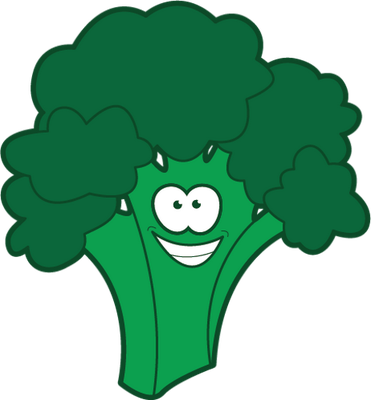 brocoli - légume - alimentation - smiley émoticône émoji cartoon clipart illustration - artémotic