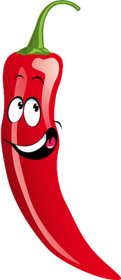piment - légume - alimentation - smiley émoticône émoji cartoon clipart illustration - artémotic