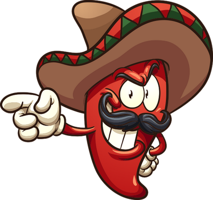 piment - légume - alimentation - smiley émoticône émoji cartoon clipart illustration - artémotic