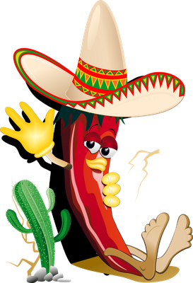 piment - légume - alimentation - smiley émoticône émoji cartoon clipart illustration - artémotic