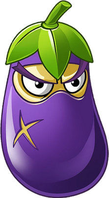 aubergine - légume - alimentation - smiley émoticône émoji cartoon clipart illustration - artémotic