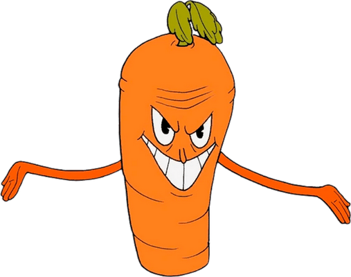 carotte - légume - alimentation - smiley émoticône émoji cartoon clipart illustration - artémotic