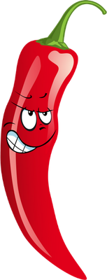 piment - légume - alimentation - smiley émoticône émoji cartoon clipart illustration - artémotic