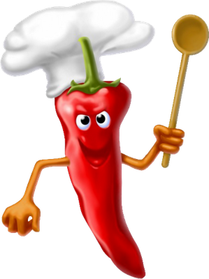 piment - légume - alimentation - smiley émoticône émoji cartoon clipart illustration - artémotic