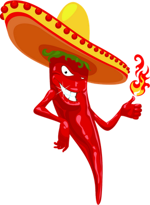 piment - légume - alimentation - smiley émoticône émoji cartoon clipart illustration - artémotic