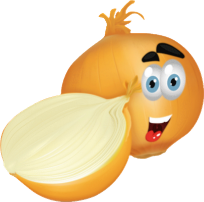 oignon - légume - alimentation - smiley émoticône émoji cartoon clipart illustration - artémotic