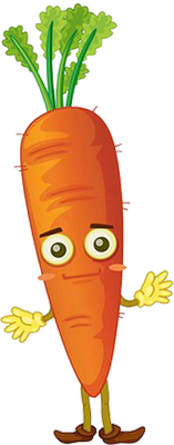 carotte - légume - alimentation - smiley émoticône émoji cartoon clipart illustration - artémotic