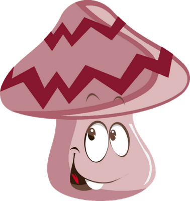 champignon - légume - alimentation - smiley émoticône émoji cartoon clipart illustration - artémotic