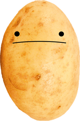 pomme de terre - légume - alimentation - smiley émoticône émoji cartoon clipart illustration - artémotic