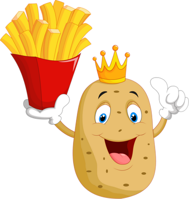 pomme de terre - légume - alimentation - smiley émoticône émoji cartoon clipart illustration - artémotic