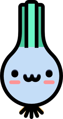 oignon - légume - alimentation - smiley émoticône émoji cartoon clipart illustration - artémotic