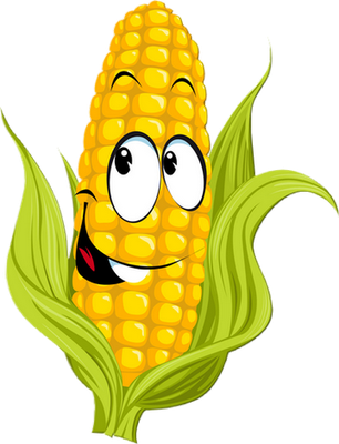 maïs - légume - alimentation - smiley émoticône émoji cartoon clipart illustration - artémotic