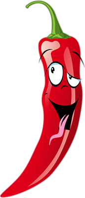 piment - légume - alimentation - smiley émoticône émoji cartoon clipart illustration - artémotic