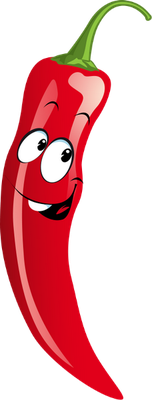 piment - légume - alimentation - smiley émoticône émoji cartoon clipart illustration - artémotic