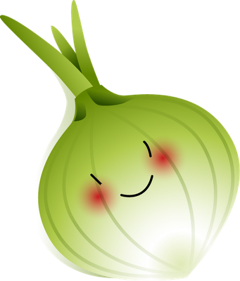 oignon - légume - alimentation - smiley émoticône émoji cartoon clipart illustration - artémotic