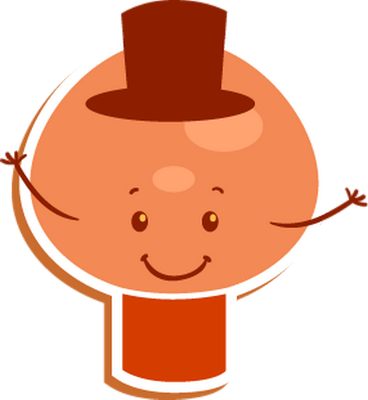 champignon - légume - alimentation - smiley émoticône émoji cartoon clipart illustration - artémotic
