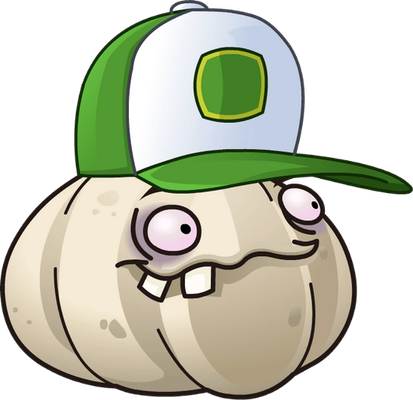 ail - légume - alimentation - smiley émoticône émoji cartoon clipart illustration - artémotic