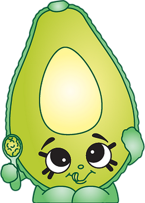 avocat - légume - alimentation - smiley émoticône émoji cartoon clipart illustration - artémotic