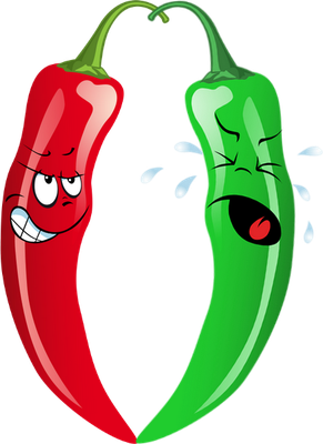 piment - légume - alimentation - smiley émoticône émoji cartoon clipart illustration - artémotic