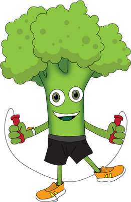 brocoli - légume - alimentation - smiley émoticône émoji cartoon clipart illustration - artémotic