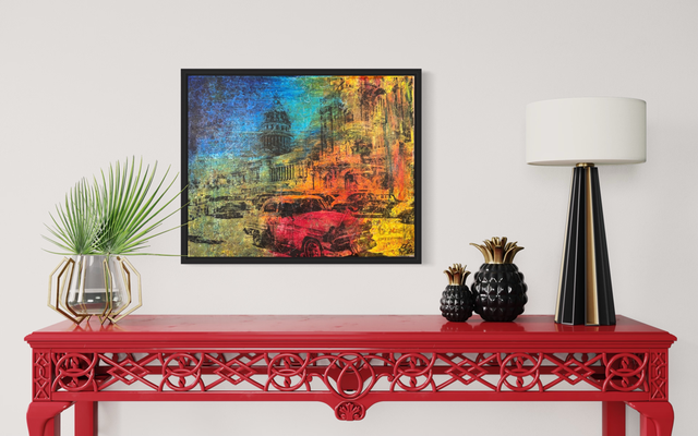 Habana II  ·  40 x 50 cm  ·  Acryl auf Leinwand  ·  2022 