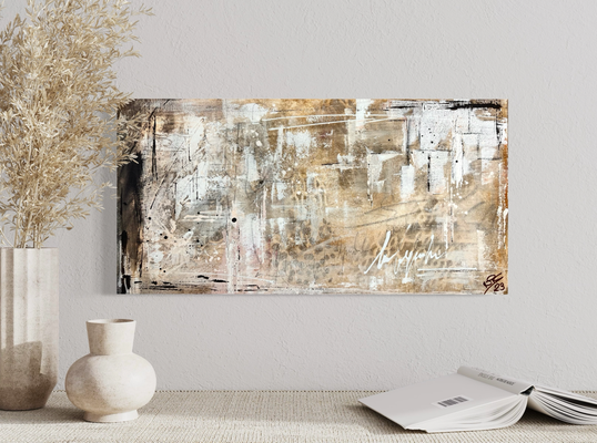 Fall Field  ·  30 x 60 cm  ·  Acryl auf Leinwand  ·  2023  