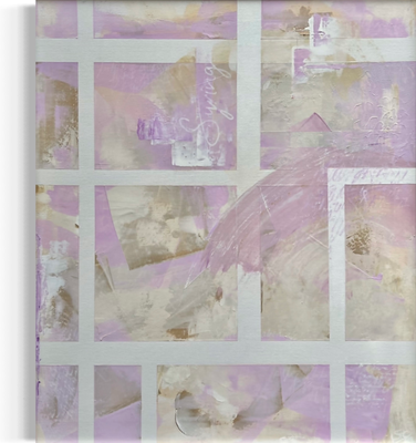 Flieder  ·  60 x 70 cm  ·  Acryl auf Leinwand  ·  2023   ·   verkauft