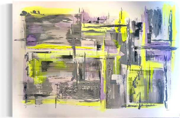 Neon Asia  ·  70 x 100 cm  ·  Acryl auf Leinwand  ·  2022  ·  verkauft