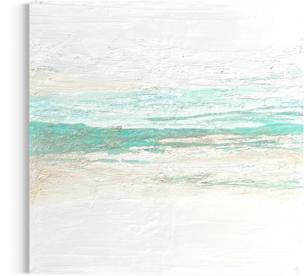 Whitehaven Beach ·  80 x 80 cm  ·  Mixed Media auf Leinwand  ·  verkauft  ·  2023  