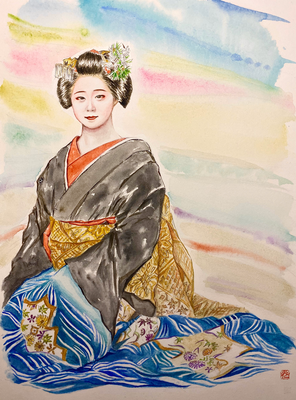 9:「舞妓から芸妓へ（先笄の日）」宮川町 花ふさ 菊弥江さん