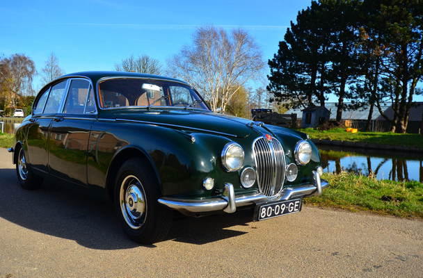 Origineel Nederlandes Jaguar MK 2 uit 1968 in het bezit van Waalse aannemer