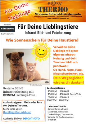 Heizung für DEIN Tier