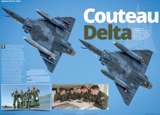 Le reportage avec les Couteau Delta par Patrice OLIVIER & Joel LEMOIGNE