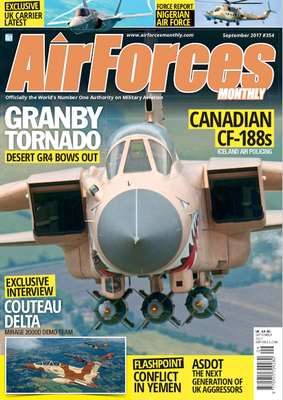 Couverture du magazine Airforces Monthly n°354