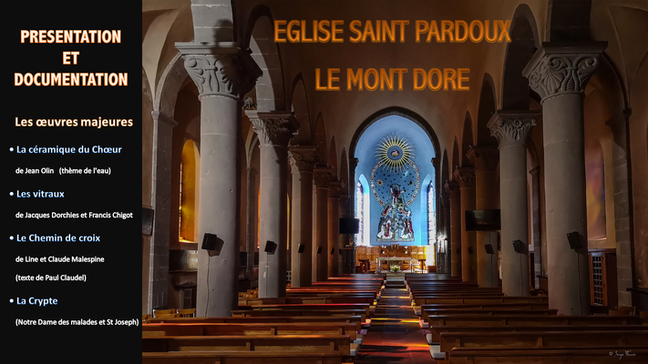 Eglise Saint Pardoux du Mont-Dore - Massif du Sancy - Auvergne - France